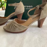 Hochwertige Damensandale PAUL GREEN, Gr. 39 1/2, beige,  wie neu, Nordrhein-Westfalen - Lohmar Vorschau