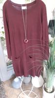 Strickkleid in bordeaux Farben Hessen - Hatzfeld (Eder) Vorschau