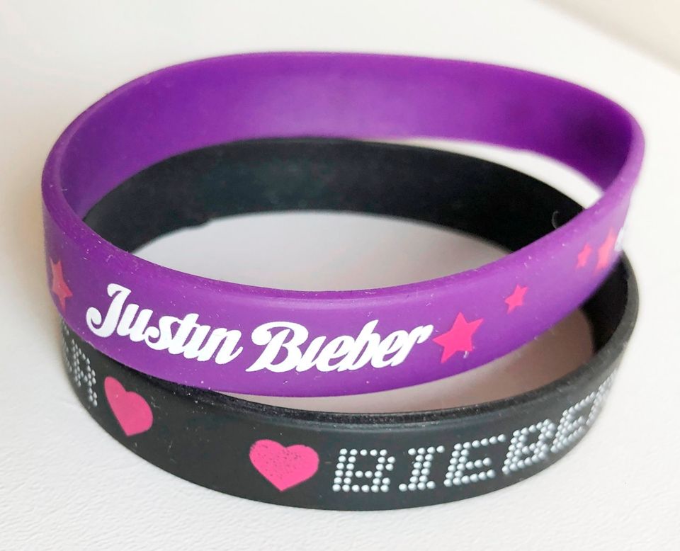 Justin Bieber Gummi Armbänder in Karlsruhe