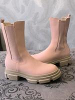 Damen Boots Gr. 41, Damenschuhe Rose, Stiefel ungetragen Bayern - Fürth Vorschau