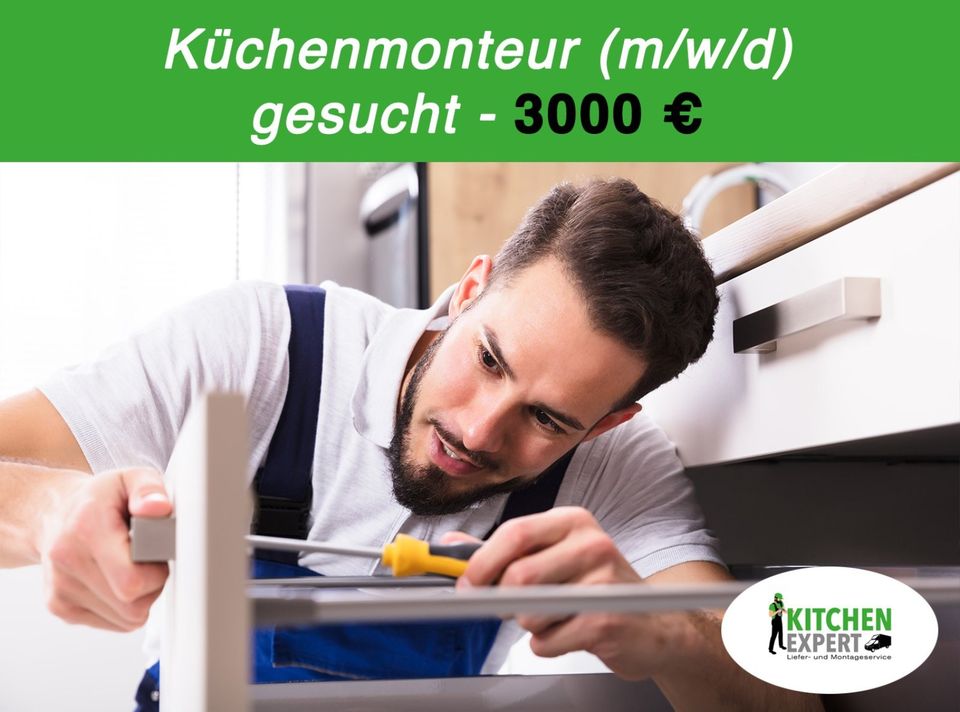 Küchenmonteur/ Tischler/ Berlin/ 2. Monteur/ 3.000,00 € brutto in Schönefeld