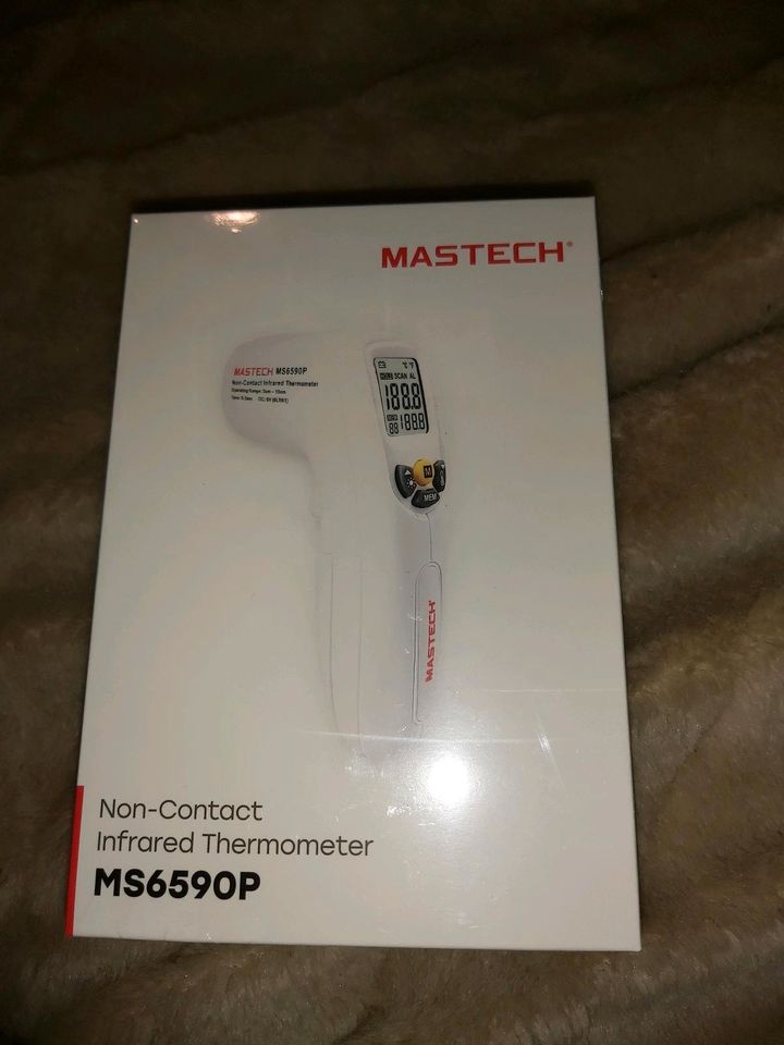 Infrarot Fieberthermometer Mastech MS 6590P neu verpackt in Hennef (Sieg)