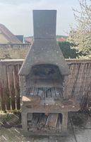 Grillkamin mit Gitterrost Höhe ca 178cm B 80cm Bayern - Windsbach Vorschau