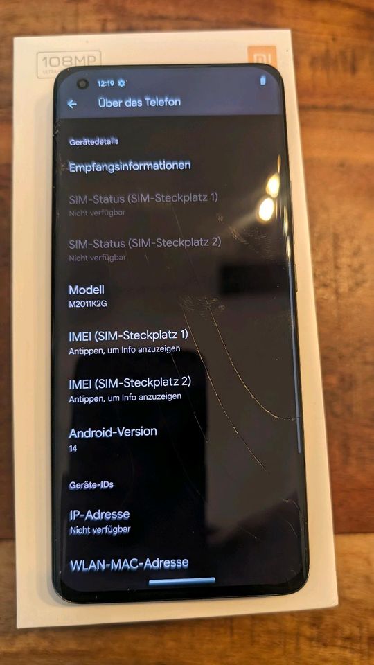 Xiaomi Mi 11 5G M2011K2G Android 14 8/256GB 108MP Unlocked in Köln