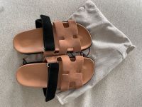 Sandalen Cypre schwarz braun / Größe 38 Nordrhein-Westfalen - Meerbusch Vorschau