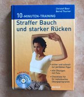 Straffer Bauch und starker Rücken 10 Minuten Training Buch CD Schleswig-Holstein - Neumünster Vorschau