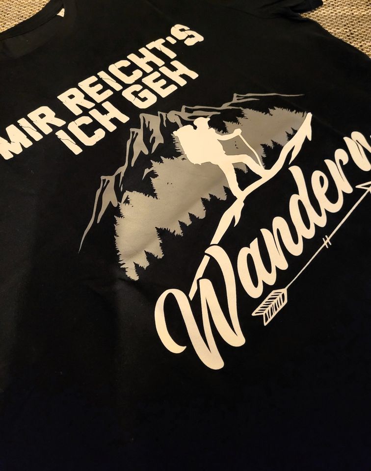 ★★ “Mir reicht´s ich geh wandern” + T-SHIRT + L + SEHR GUT in Zwickau