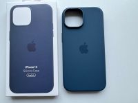 Apple Silikon-Case für iPhone15 in Storm Blue, Fabrikneu! Berlin - Spandau Vorschau
