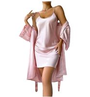 Nachthemd Damen Nachthemd Satin Sexy Nachtwäsche Set, Seidig glat Bayern - Memmingen Vorschau