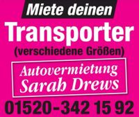 Transporter mieten auch Feiertags ohne Kreditkarte ohne Kaution Brandenburg - Frankfurt (Oder) Vorschau