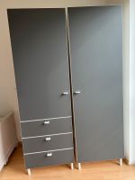 2 x Paar Kleiderschrank weiß grau (wie NEU, Ikea Platsa) Bayern - Gaimersheim Vorschau