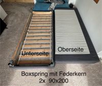 Bett Boxspringbett Ikea 180x200 grau Berlin - Treptow Vorschau
