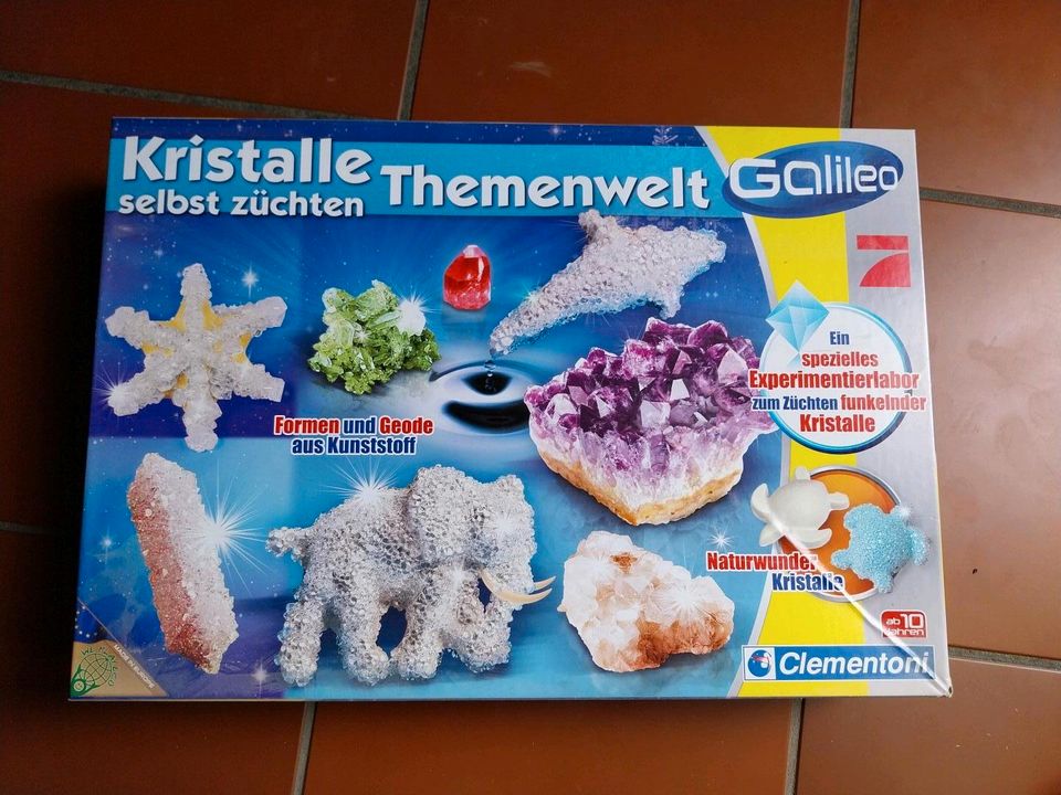 Galileo Kristalle selbst züchten in Velbert