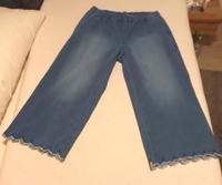 BPC Marlene Jeans blau weites Bein Wellensaum 46 (44) Top Zustand Niedersachsen - Wanna Vorschau