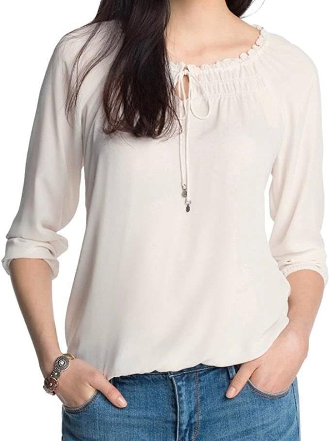 NEUW ESPRIT Damen Bluse rot Chiffon Crèpe 034EE1F015 Gr 42 in Leipzig