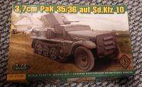 ACE 72281 37 mm PaK 35/36 auf Sd.Kfz 10 in 1:72 Neu Sachsen - Steinigtwolmsdorf Vorschau