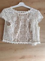 Bianco Evento Braut Hochzeit E408 Ivory Spitzen Bolero Oberteil Bayern - Mühldorf a.Inn Vorschau