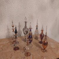 8 mundgeblasene Glas Parfüm/Öl Fläschchen mit Applikator Hessen - Nauheim Vorschau