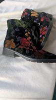 Stiefelette 42 Jenny by Ara 8 Samt schwarz bunt Reißverschluss Nordrhein-Westfalen - Dülmen Vorschau