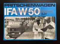 IFA W50 DDR Prospekt Export Berlin 5,3t Pritsche VEB Kraftverkehr Baden-Württemberg - Friedrichshafen Vorschau