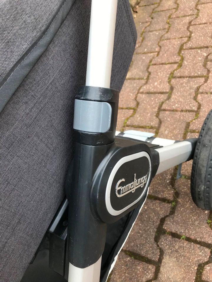 Emmaljunga NXT 90 Kombi Kinderwagen Grau Buggy in Gelsenkirchen