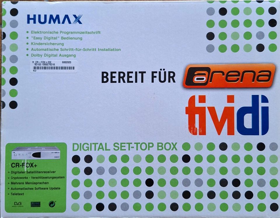 Humax tividi Satelliten- Receiver in Bad Mergentheim