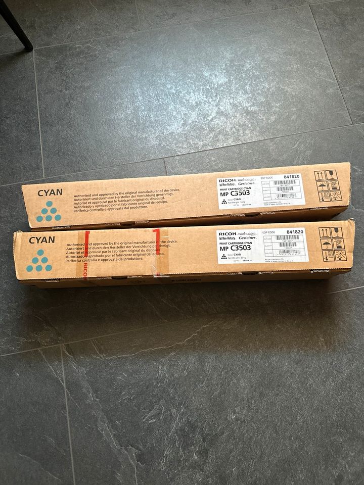 Ricoh Toner 841820 MPC3503 cyan in Aschaffenburg