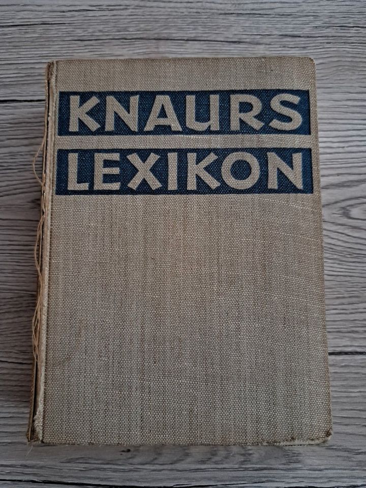 Knaurs Lexikon A-Z, 1939 in Schmalkalden