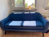 Blaue Stoffcouch mit Knopfdetails Sofa Düsseldorf - Gerresheim Vorschau