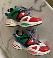 Damen Sneakers Damenschuhe Gr. 39/40 bunt modisch individuell Nordrhein-Westfalen - Leverkusen Vorschau