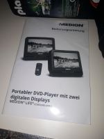 Portabler DVD Player mit 2 digitalen Displays.  Neu Niedersachsen - Emden Vorschau