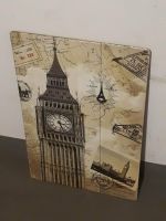 London Big Ben Deko / Wandbild aus Holz mit Aufhängung Leipzig - Plagwitz Vorschau