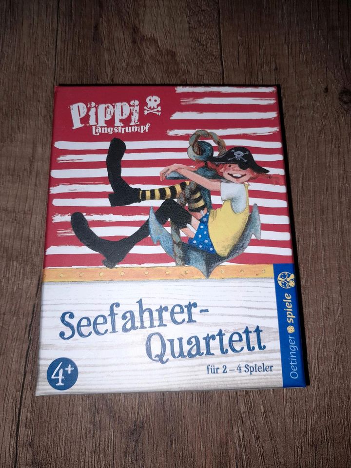 Quartett Seefahrer Pippi Langstrumpf wie neu in Reppenstedt