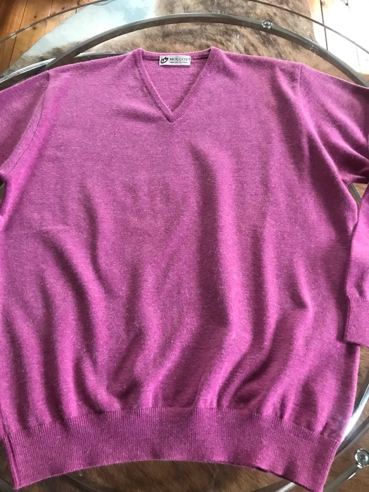 ☀️ MOLGOY ☀️ Pulli hochwertig•Beere•mit Lammwolle/Angora/Viskose in Mechernich