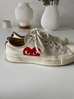 CONVERSE x COMMES DES GARCONS PLAY 39 creme Hessen - Hanau Vorschau