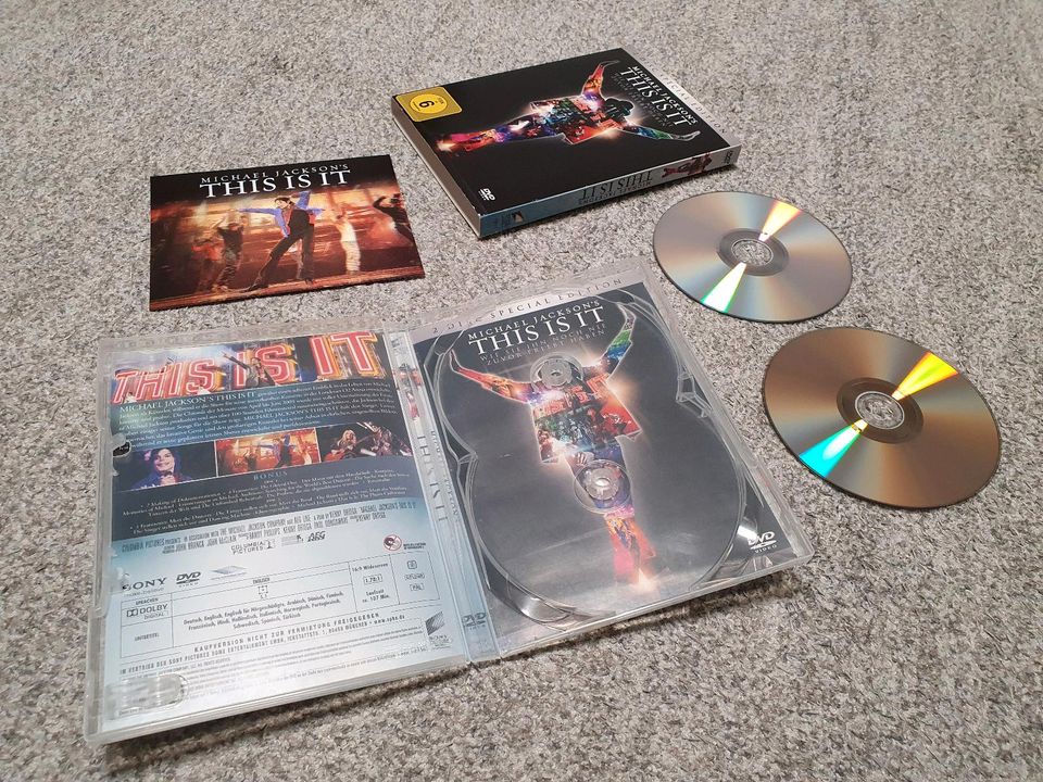 Michael Jackson`s This is it Special Edition DVD in Weingarten