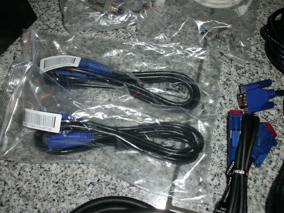 Monitorkabel PC Kabel Telefonkabel teils noch verpackt in Bamberg