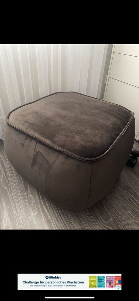 2x Pouf, hocker in Bielefeld