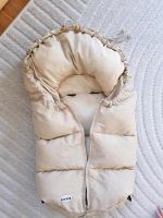 Winter Fußsack beige Daunen Babyschale Kinderwagen maxi cosi Niedersachsen - Bad Laer Vorschau