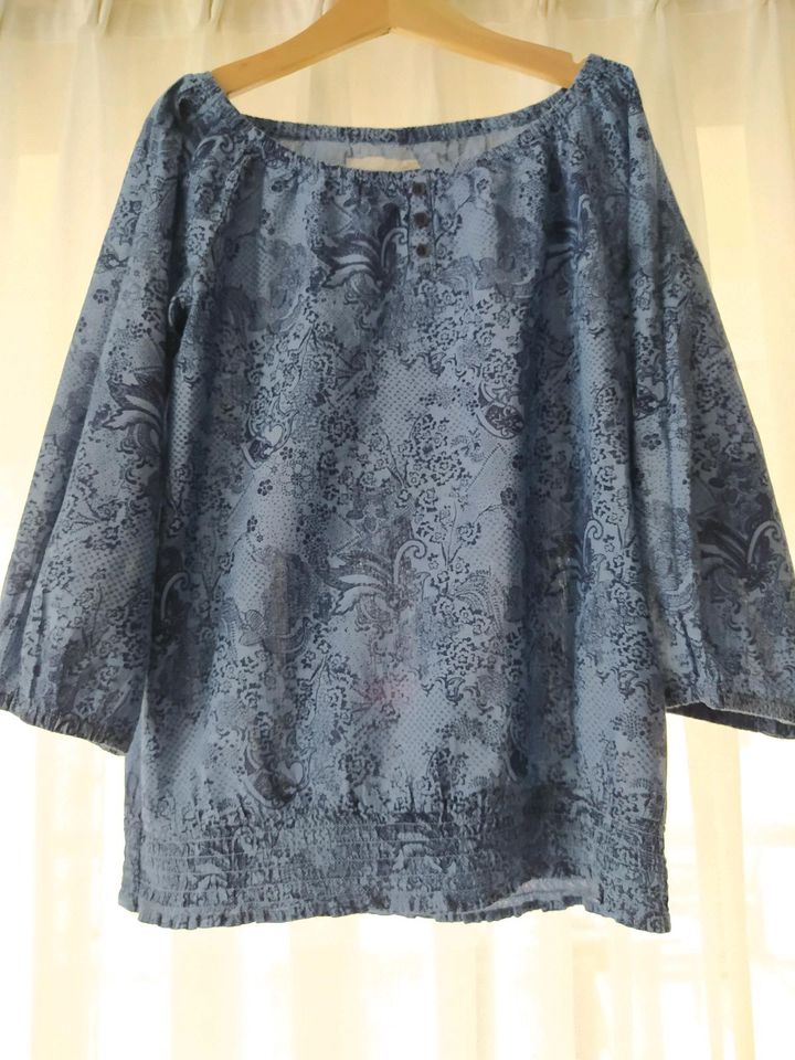 Tunika Marie Morenz 12 Jahre H&M 140 blau Strickjacke 146 in Wartenberg