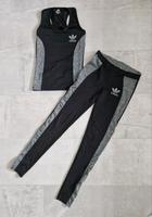Leggings + Shirt adidas West - Nied Vorschau