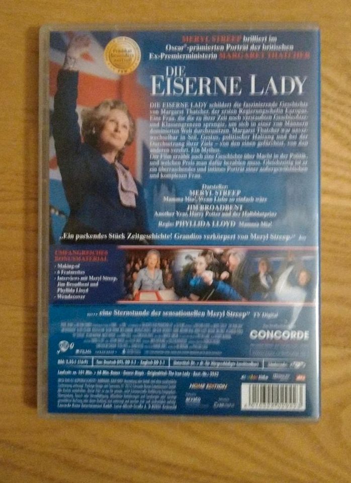 DVD - Die eiserne Lady in Frankfurt am Main