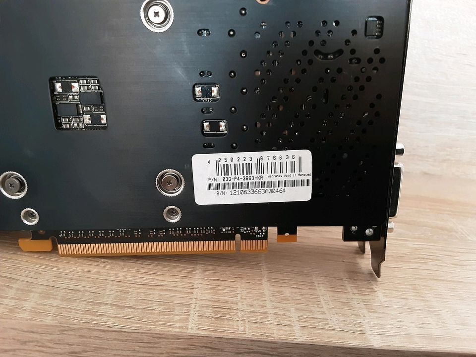 EVGA GTX 660 Ti 3gb, mit backplate. in Ingolstadt