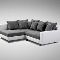 Modernes Sofa Couch Ecksofa Eckcouch in weiss Eckcouch mit Hocker Rheinland-Pfalz - Wörrstadt Vorschau