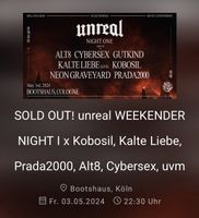 Unreal Kalte Liebe Kobosil Fr. 03.05.2024 Köln - Ehrenfeld Vorschau