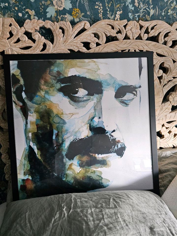 Bild Wandbild Freddie Mercury, Queen, mit Rahmen in Dinslaken
