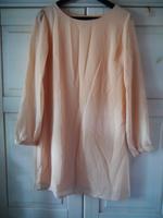 Kleid A-Linie nude beige Boho Hippie creme Hautfarbe 38 M Niedersachsen - Isernhagen Vorschau