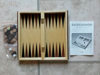 Backgammonspiel aus Naturholz, sehr gut erhalten Baden-Württemberg - Welzheim Vorschau