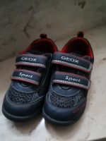 Geox Kinder Sneaker Blinkschuh Gr. 27 blau Bayern - Eckental  Vorschau