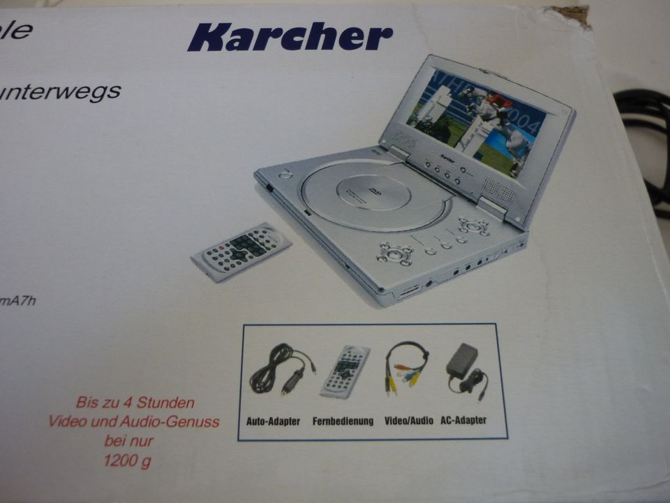 +23774+ portabler DVD Player DVD-P 110 von Karcher in Heiligenhafen 